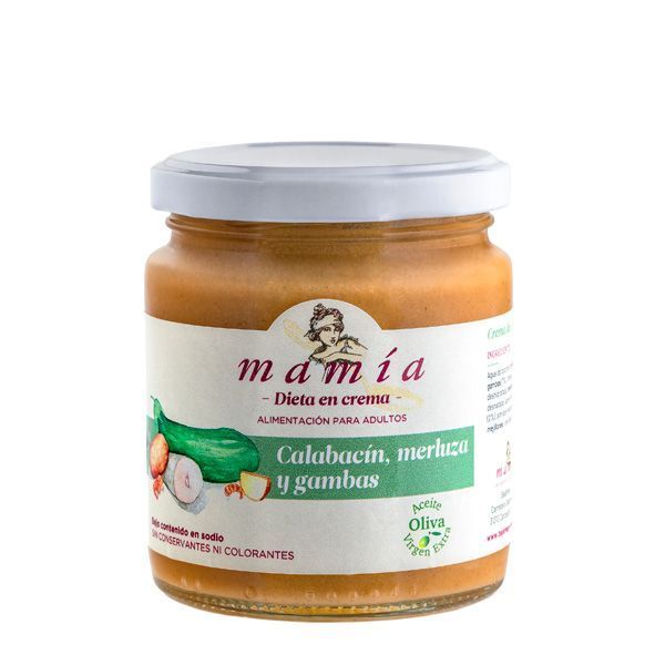 Crema Calabacin Merluza Gambas Mamia 1