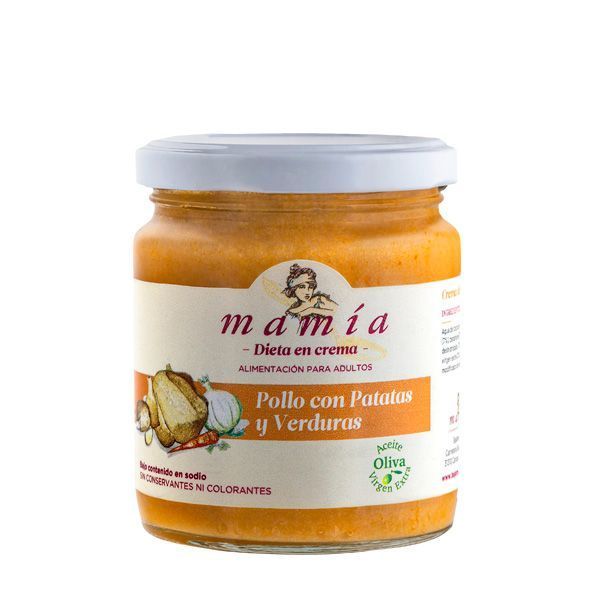 Crema Pollo Patatas Verduras Mamia 1