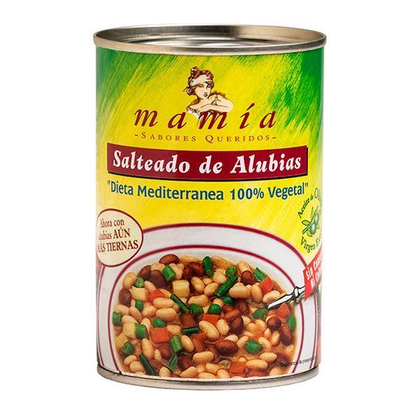 Dieta Mediterranea Salteado Alubias Mamia 1