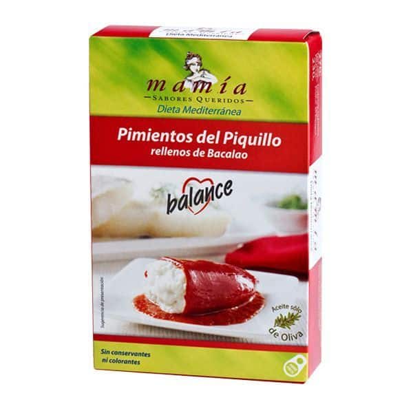 Pimientos Piquillo Rellenos Bacalao Mamia