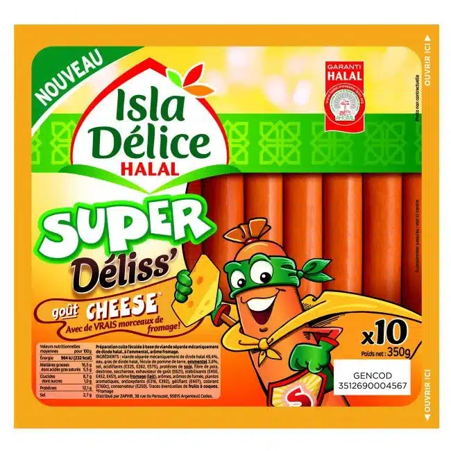 Large Square Super Deliss Cheese 350g